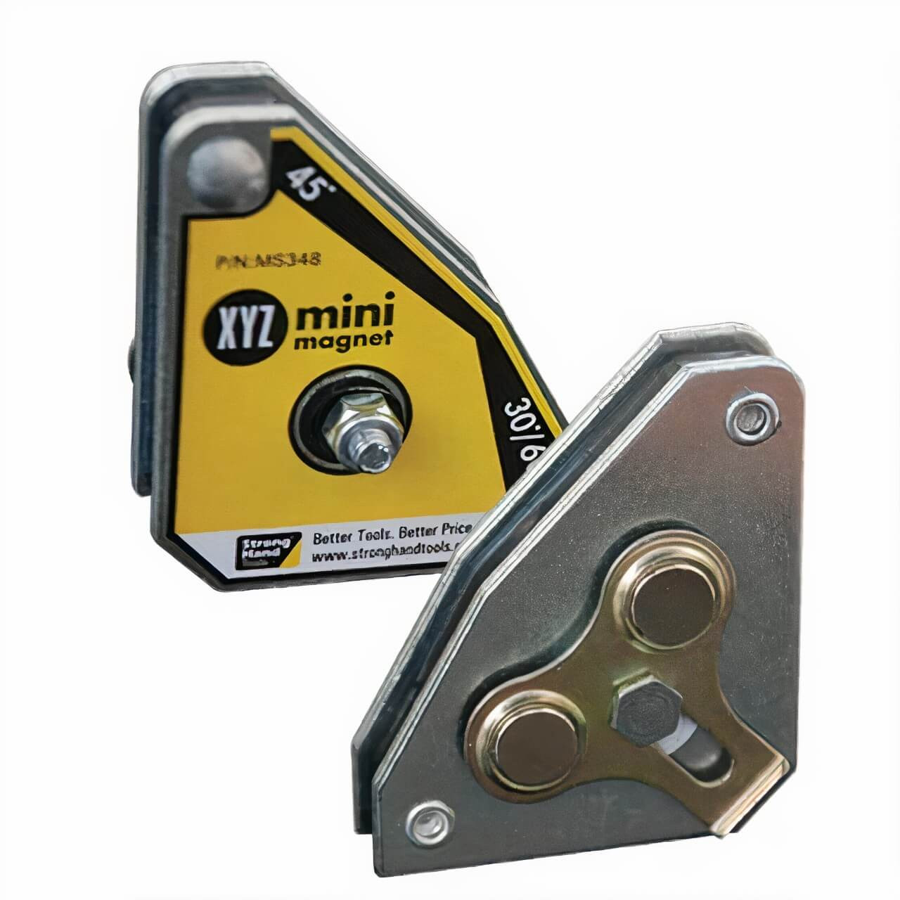 Stronghand 3-Way Mini Magnet 2PK