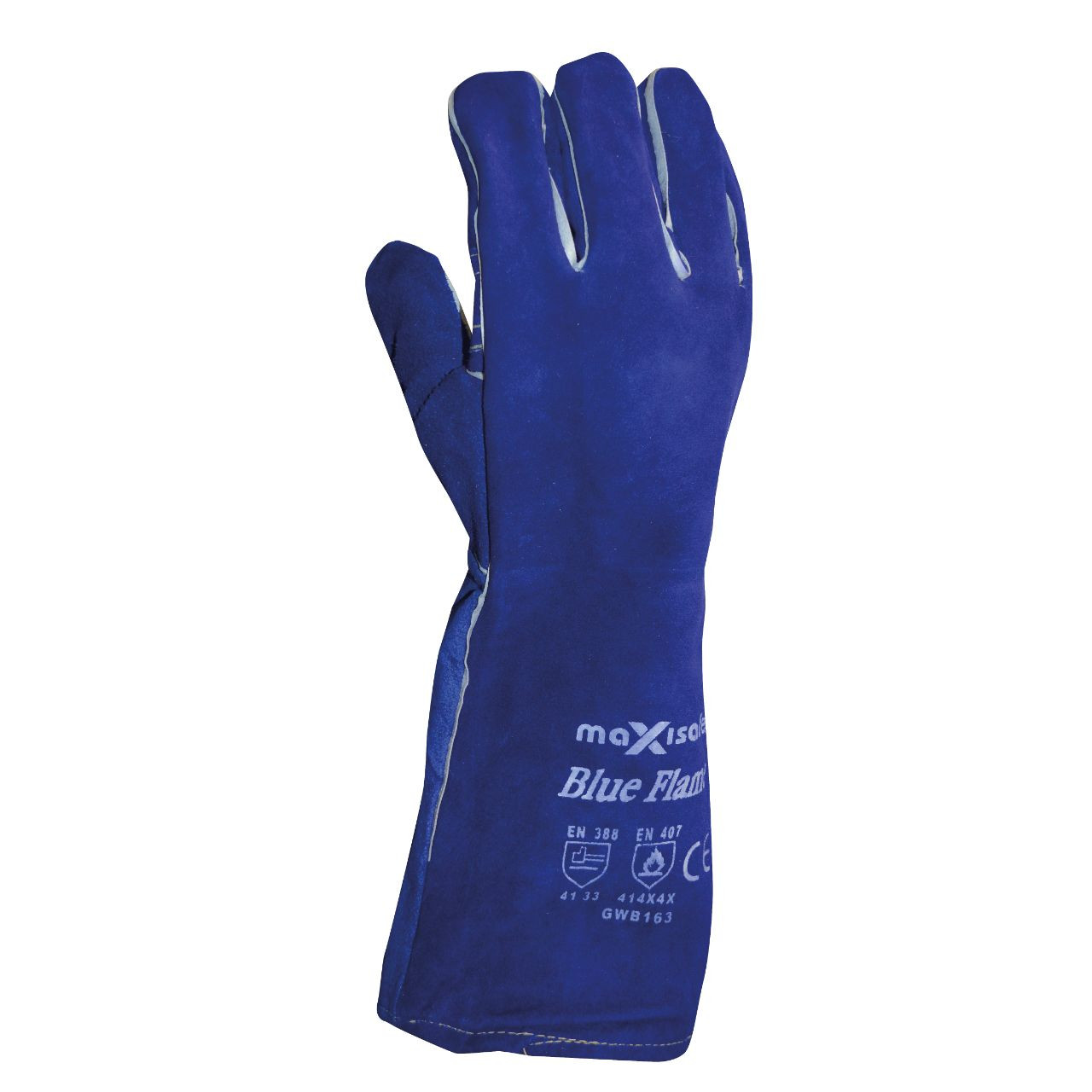 Maxisafe Blue Flame Premium Kevlar Welders Glove