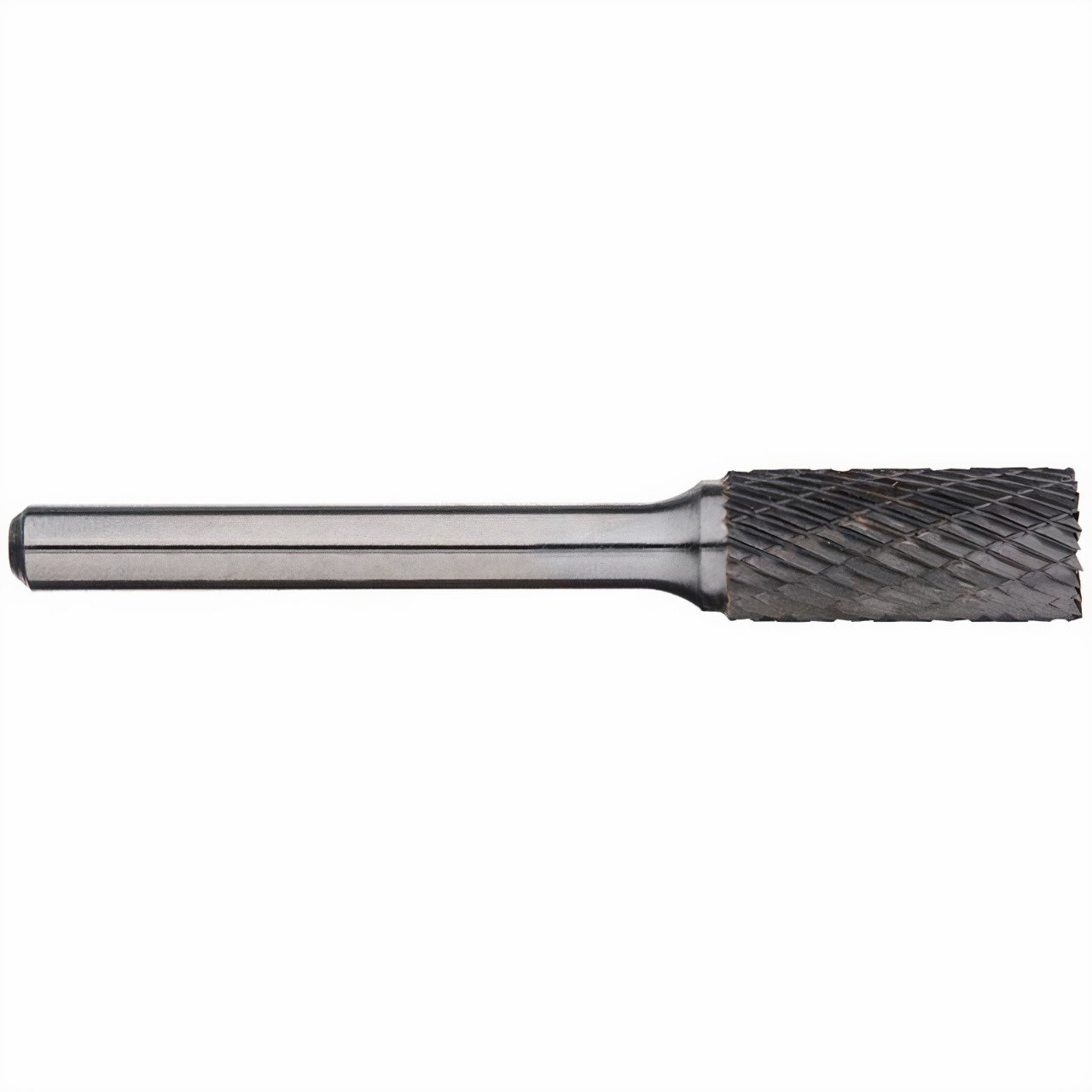 Alpha 5/16x3/4 Cylindrical Carbide Burr End Cut 1/4 Shank