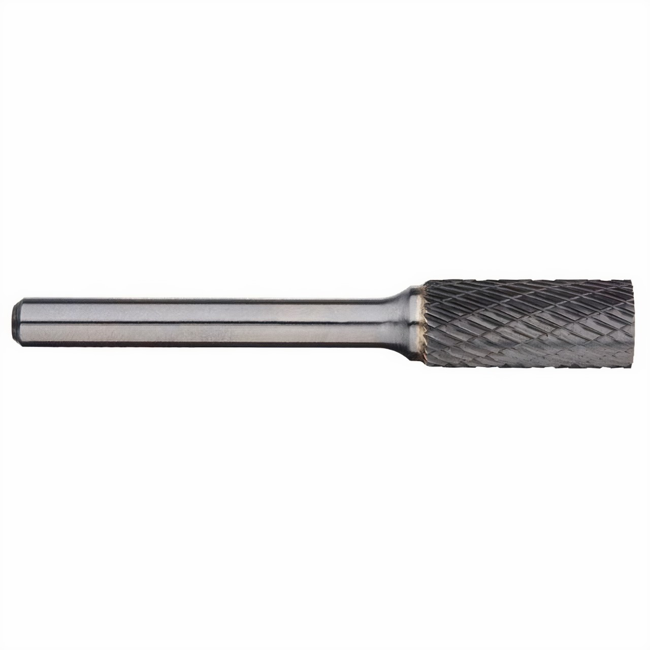 Alpha 3/8x3/4 Cylindrical Carbide Burr 1/4 Shank