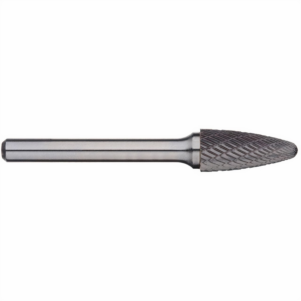 Alpha 1/4x3/4 Tree Radius End Carbide Burr 1/4 Shank