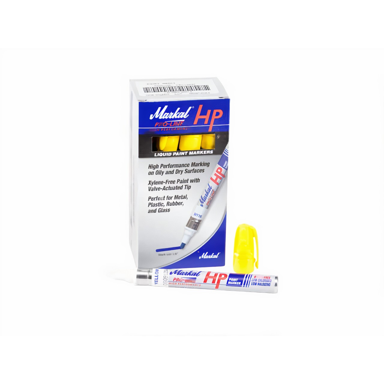 Markal Pro-line HP Yellow Paint Marker 12/pk