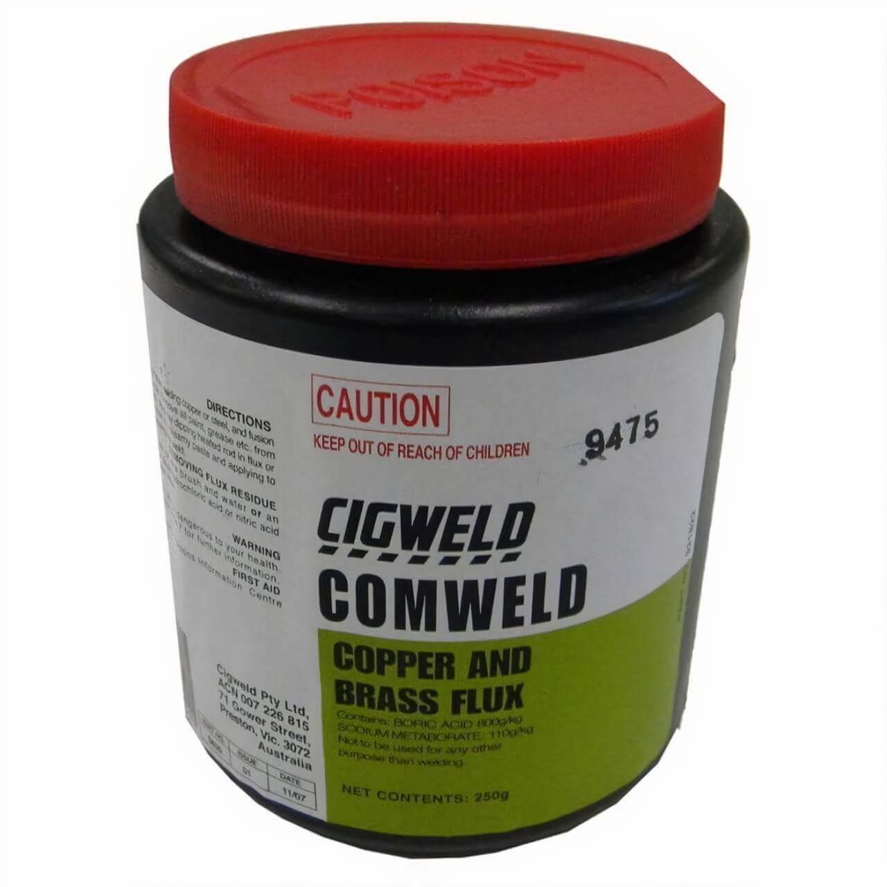 Comweld Copper & Brass Flux 250g