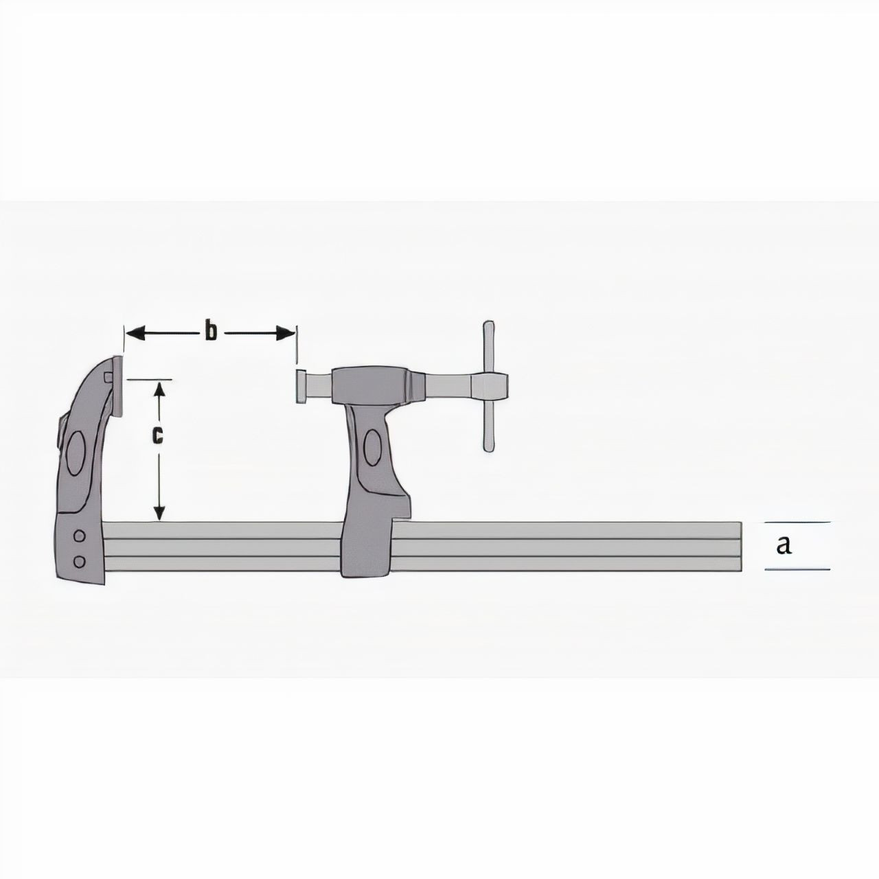 Excision 600mm FX Xtreme Clamp 120mm Depth