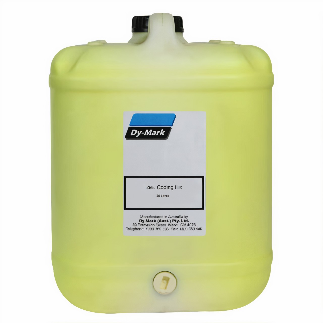 Dy-Mark Rock Coding Ink Fluro Yellow 20L