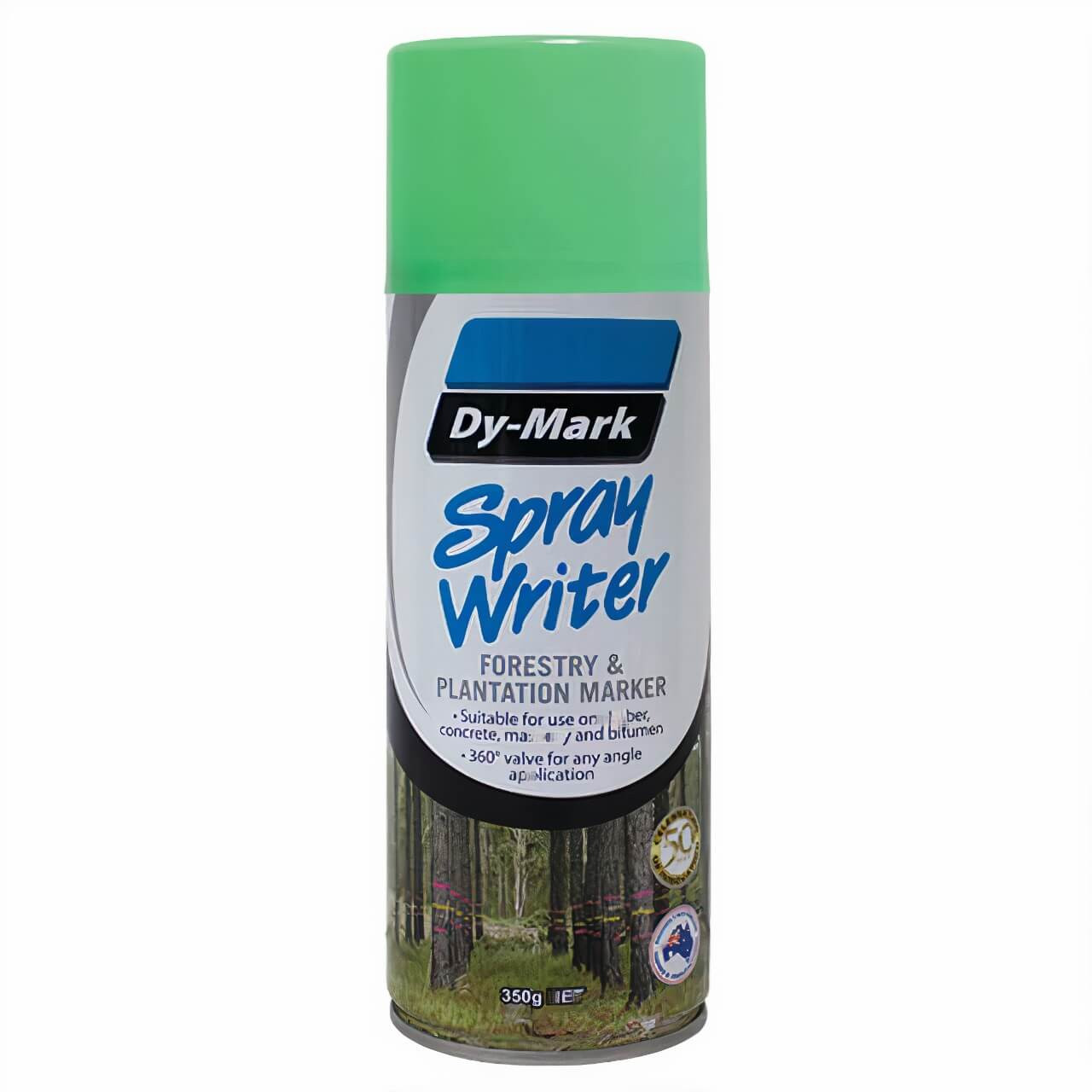 Dy-Mark Spray Writer Fluro Green 350g