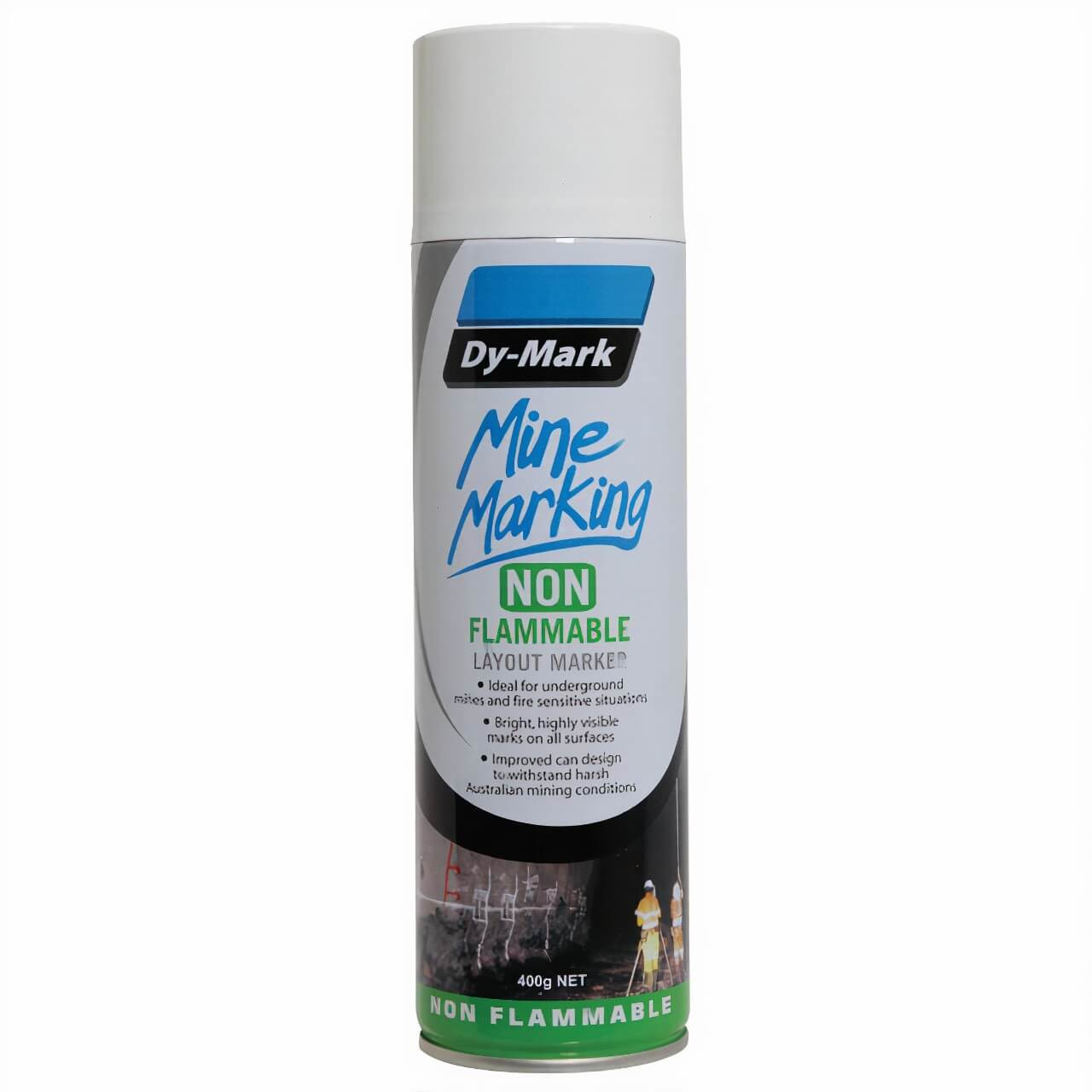 Dy-Mark Mine Marking NF Hz White 400g