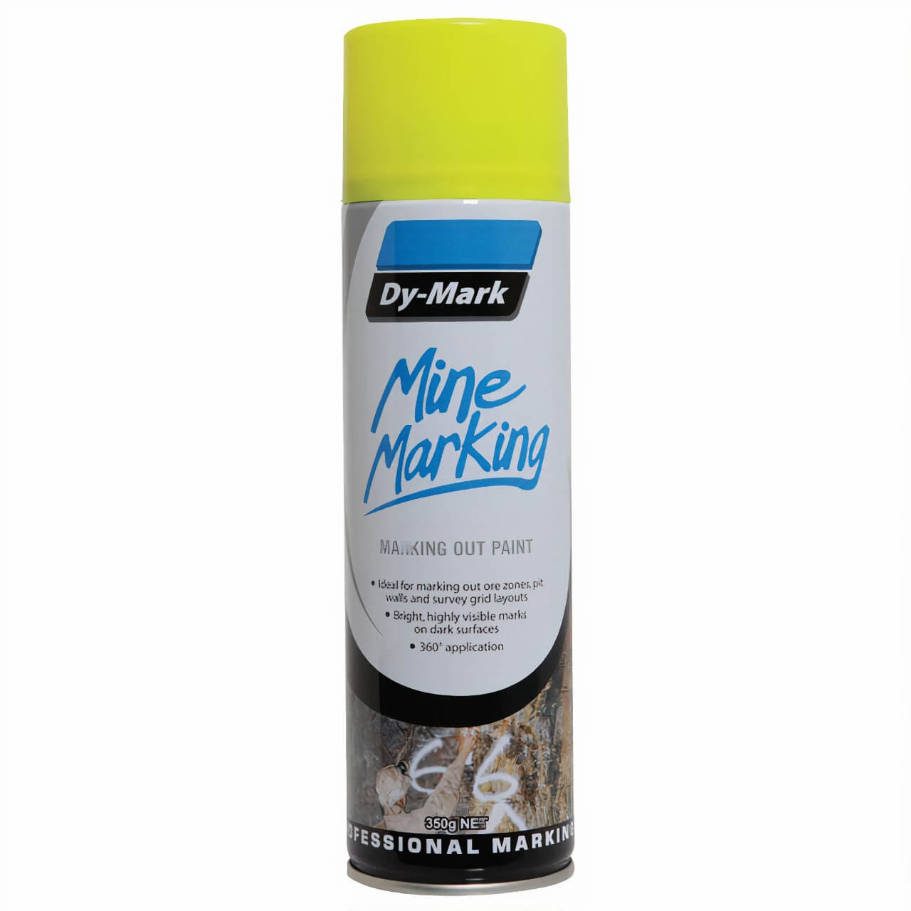 Dy-Mark Mine Marking Hz Fluro Yellow 350g