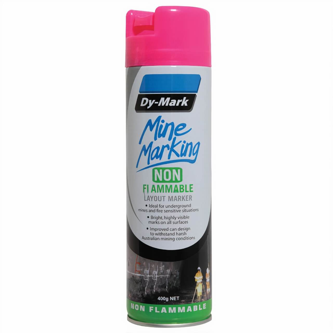 Dy-Mark Mine Marking NF Vert Fluro Pink 400g