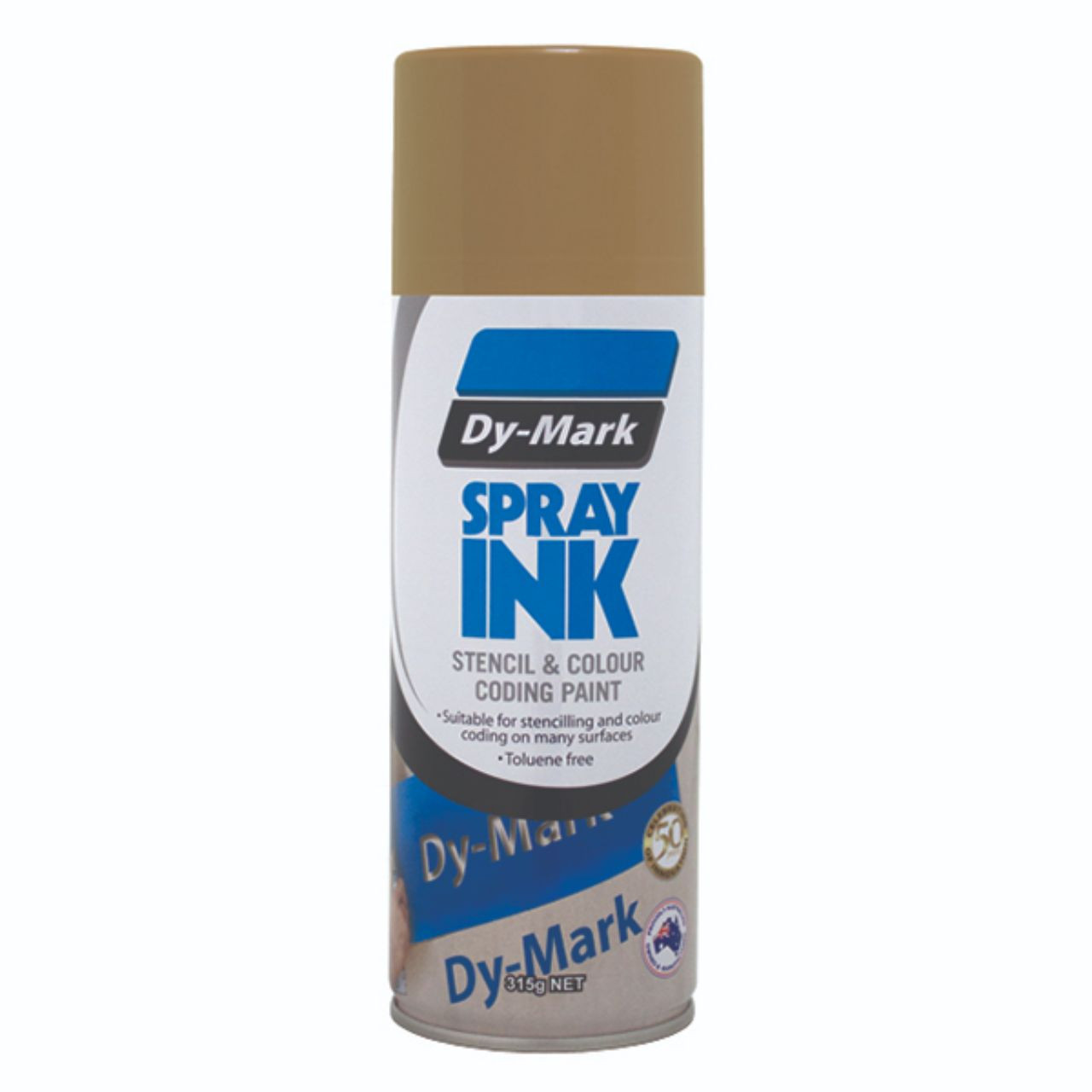 Dy-Mark Spray Ink Covers Over Tan 315g