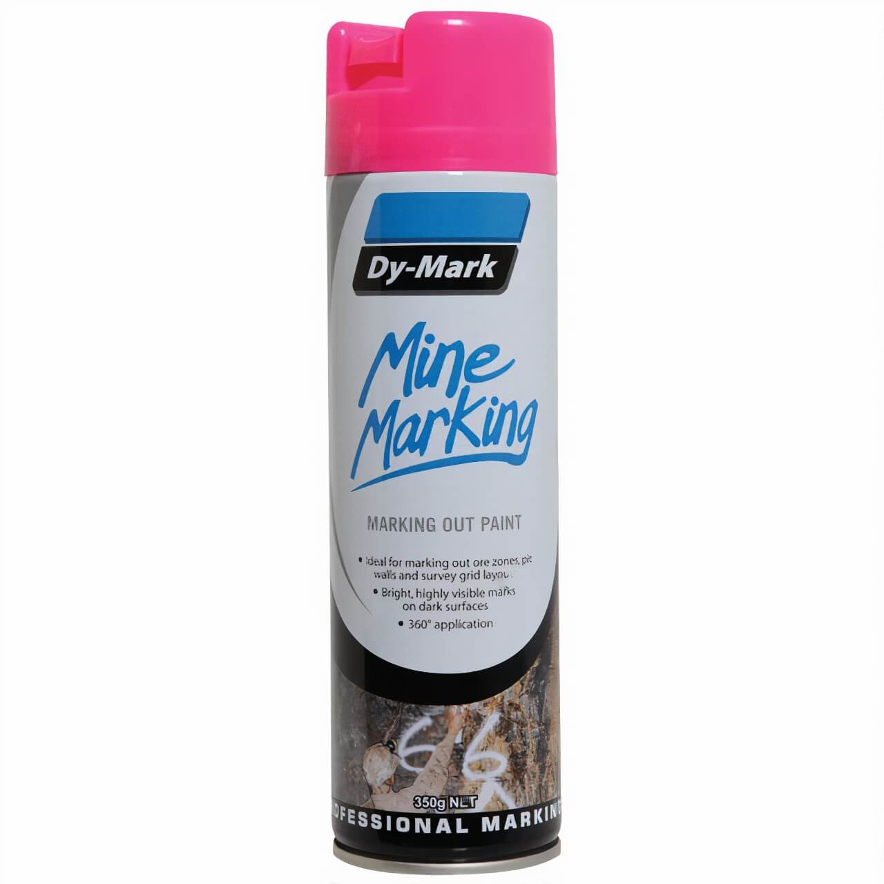 Dy-Mark Mine Marking Vert Fluro Pink 350g