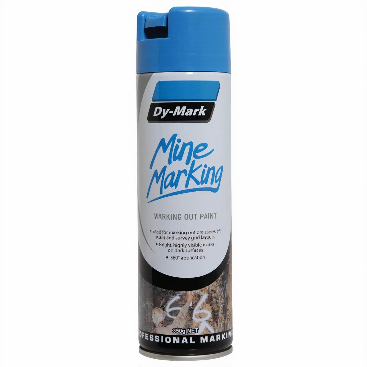 Dy-Mark Mine Marking Vert Fluro Blue 350g