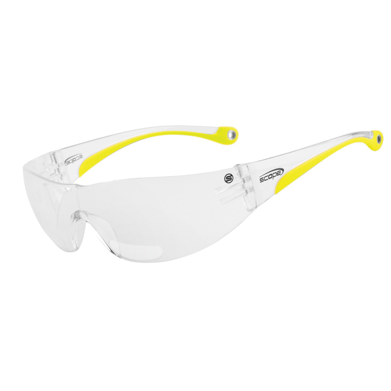 Maxvue Clear +2.5 Mag AF/HC Safety Specs