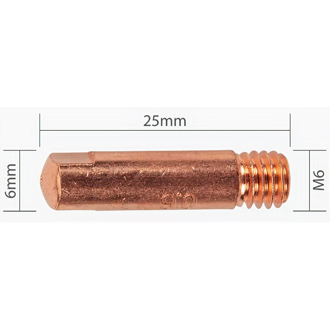 BZL C/Tip 0.8mm M6x6