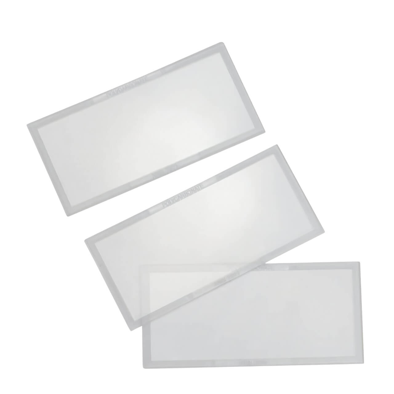 Clear Polycarbonate Chipping Lens 108 x 51mm