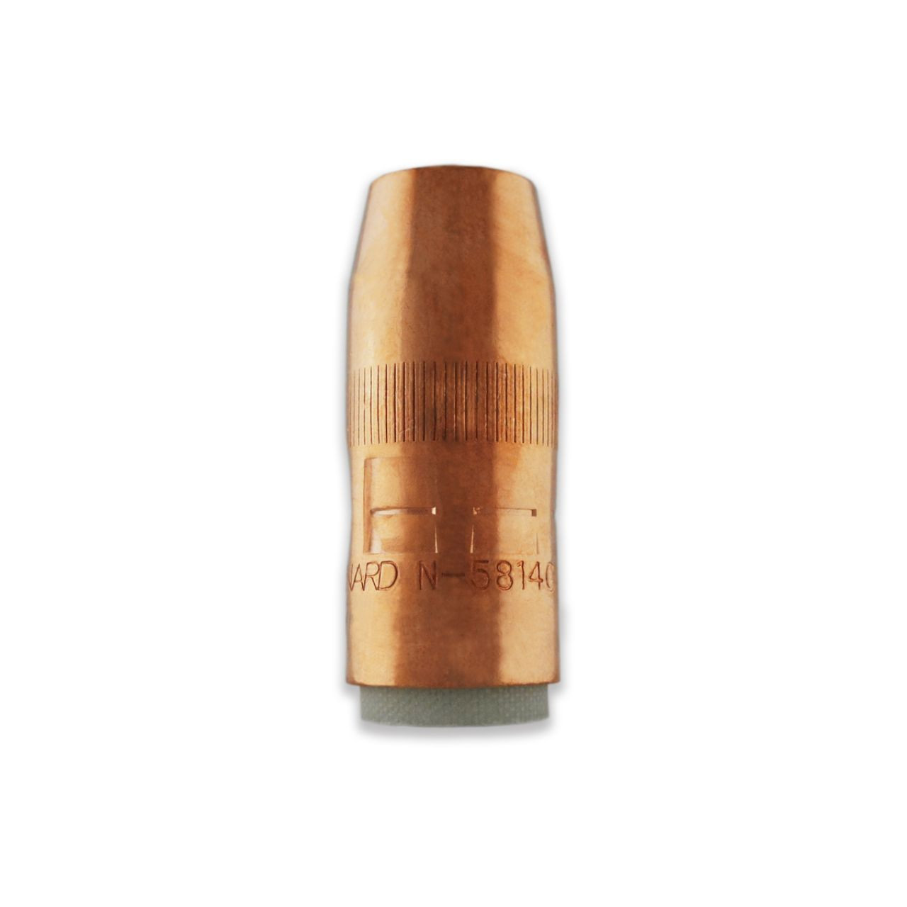 Bernard C/fire Lge Copper Nozzle 5/8” ID 1/4” Recess