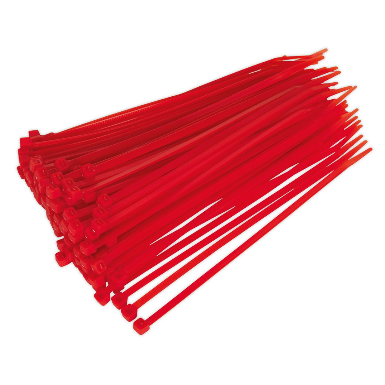 Cable Tie Red 200 x 4.8mm 100pk