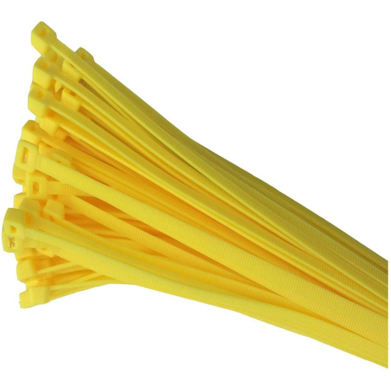 Cable Tie Yellow 200 x 4.8mm 100pk