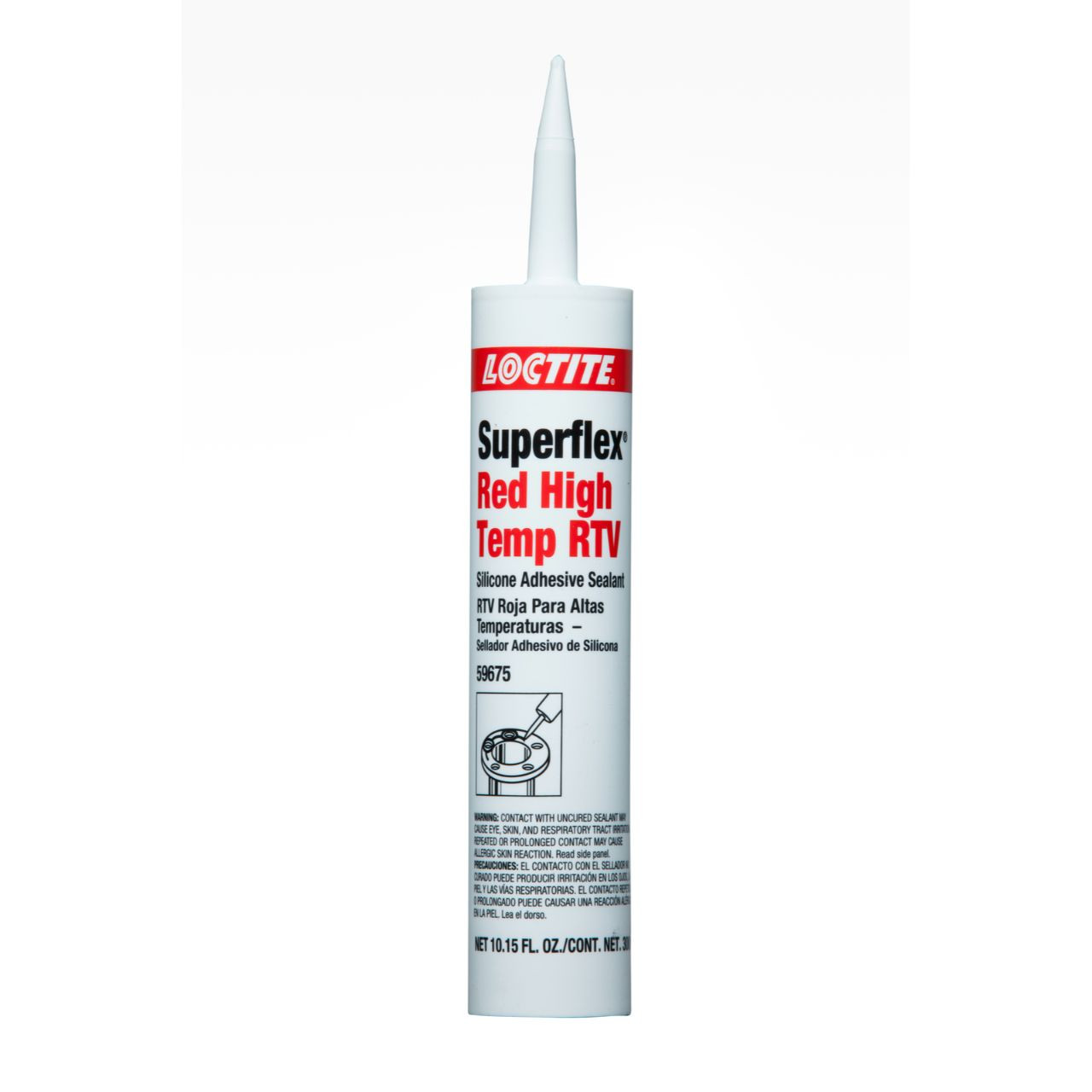 Loctite 596 Si Superflex Red High Temp RTV Silicone 300ml Tube