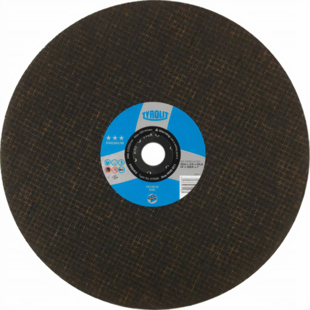 Tyrolit A24Q 400x4.3x25 Premium High Speed Rail Cut Off Wheel