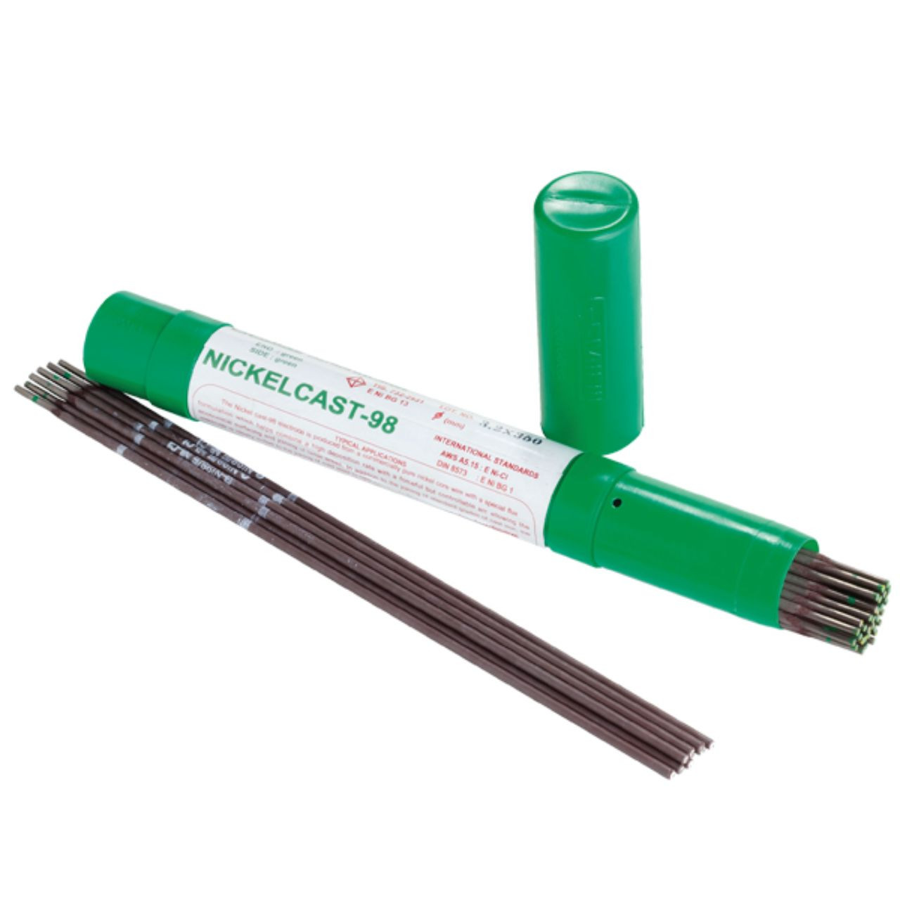 Gemini Ni 98 3.2mm Cast Iron Electrodes 6 Stick Handy Pack