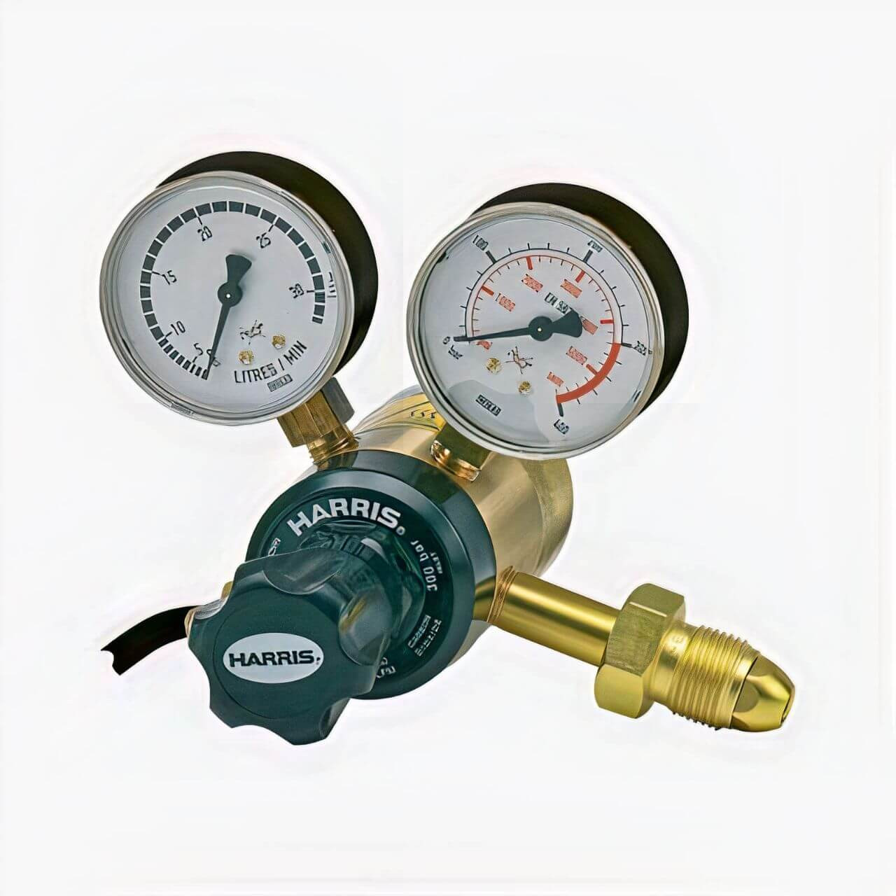 Harris 811 Argon Regulator. 0-30lpm. inc Heater