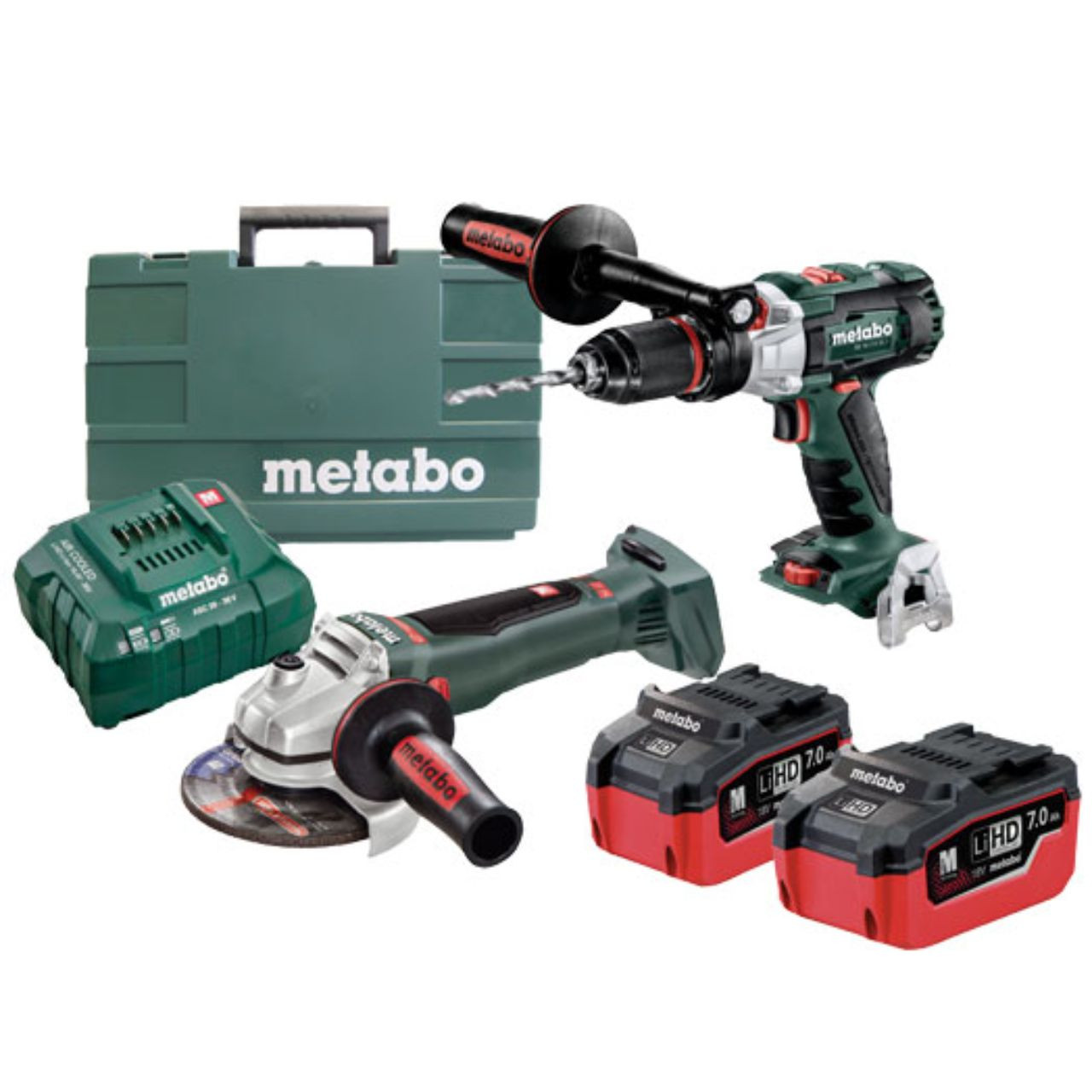 Metabo 18V Brushless 2 piece Kit Cordless (Excludes Charger)