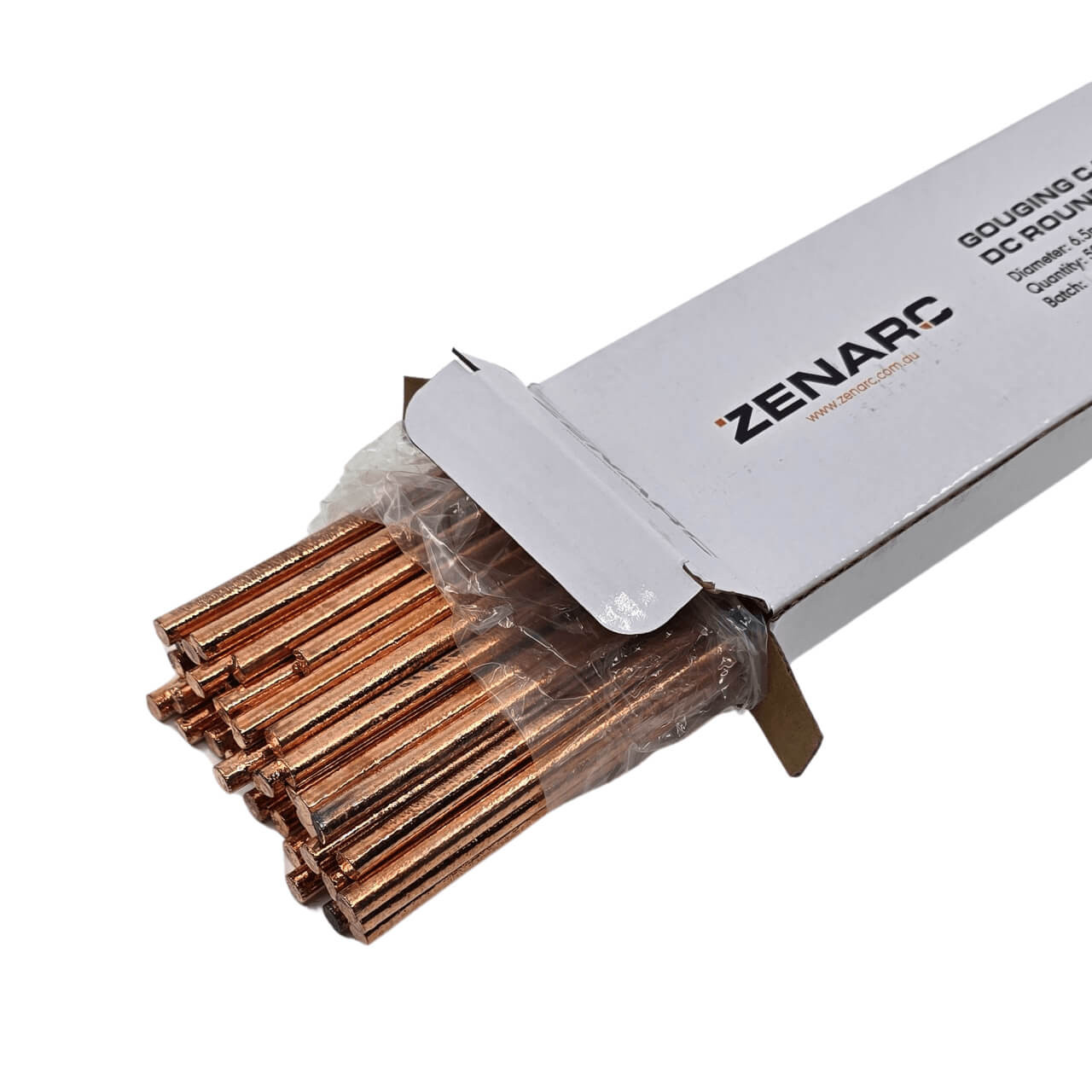 Zenarc 6.5mm DC Gouging Carbons 50pk