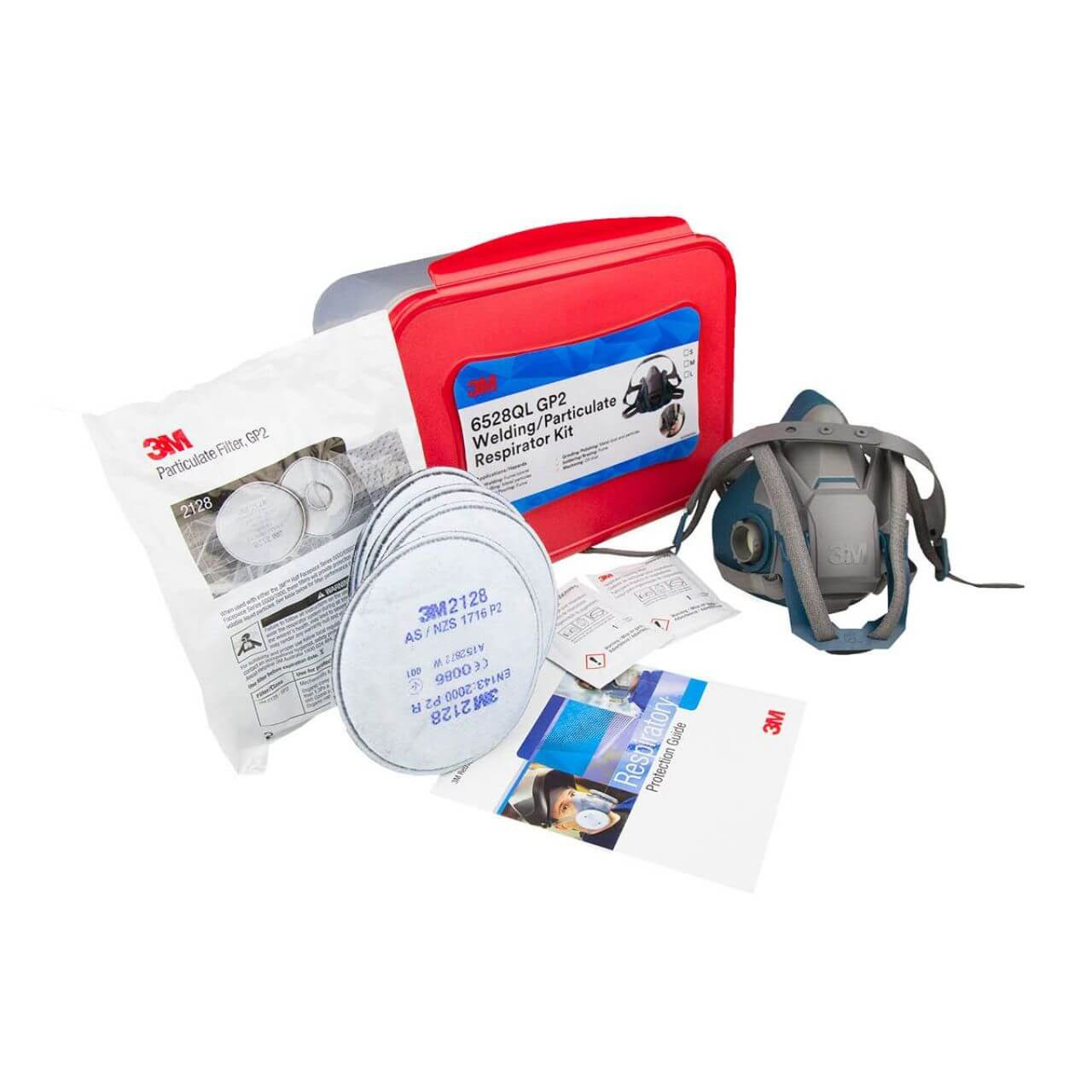 3M 6528QL Welding/Particulate Respirator Starter Kit L GP2