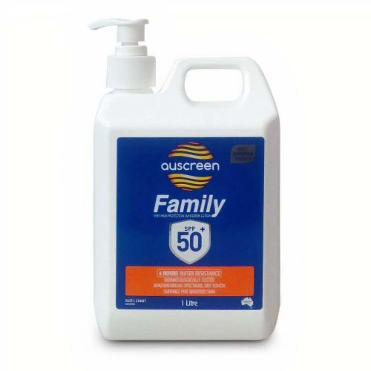 Maxisafe SPF 50+ Sunscreen 1L Pump