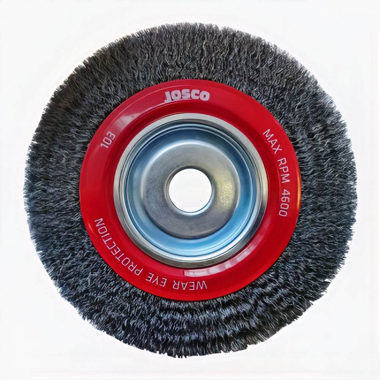 Josco 200x28mm MB Steel Crimped Wire Wheel Brush