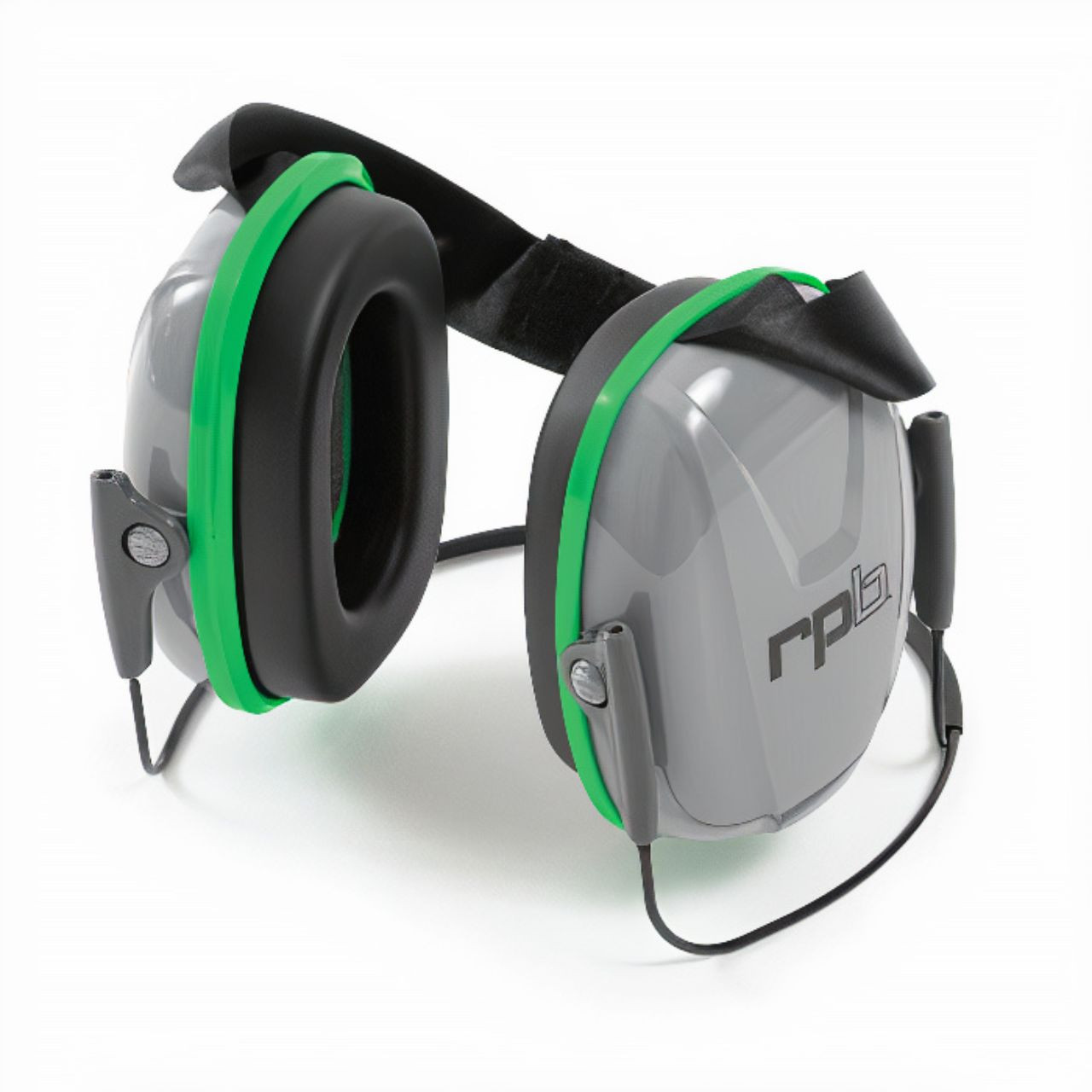 RPB Quiet-Slim Earmuffs Behind Head Band