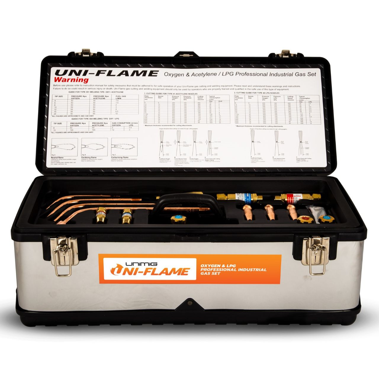 Uniflame Oxy/LPG Kit in Toolbox