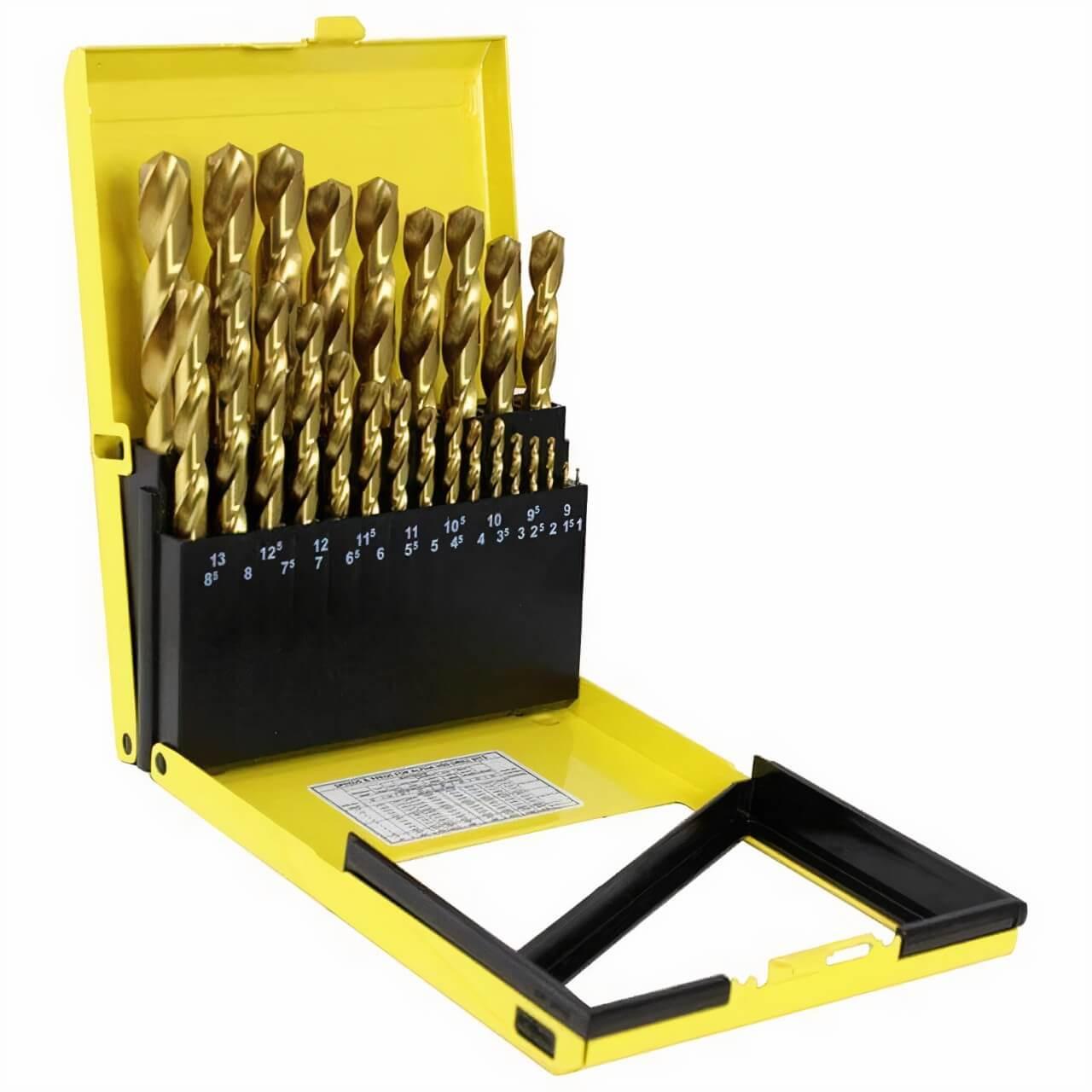 Alpha 1.0-13.0mm Metric Gold Series Slimbox Drill Set 25pce