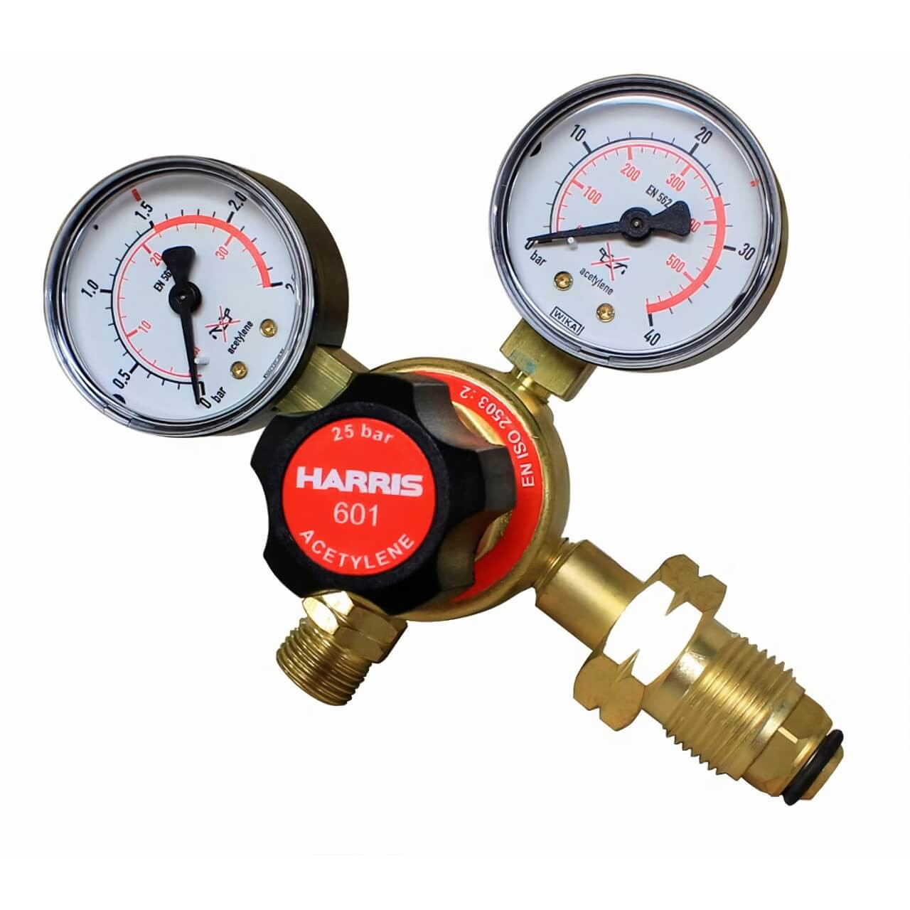 Harris 601 Acetylene Regulator. 0-150kpa