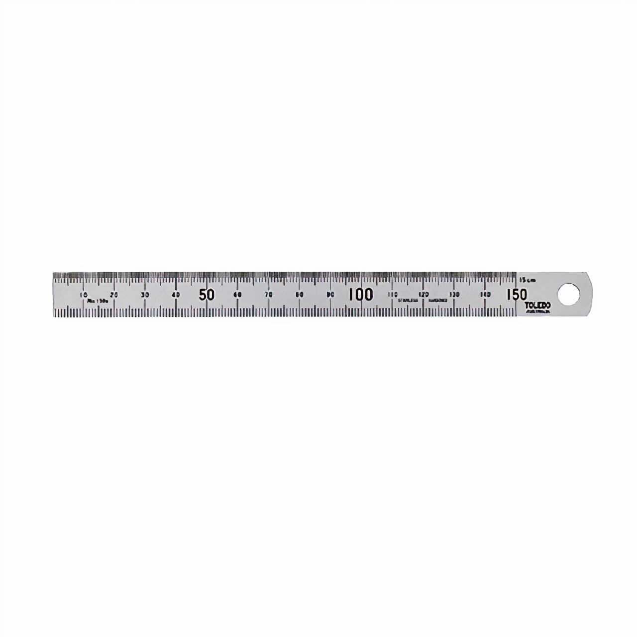 Toledo 150mm/6” Stainless Steel Double Sided Rule Metric & Imperial
