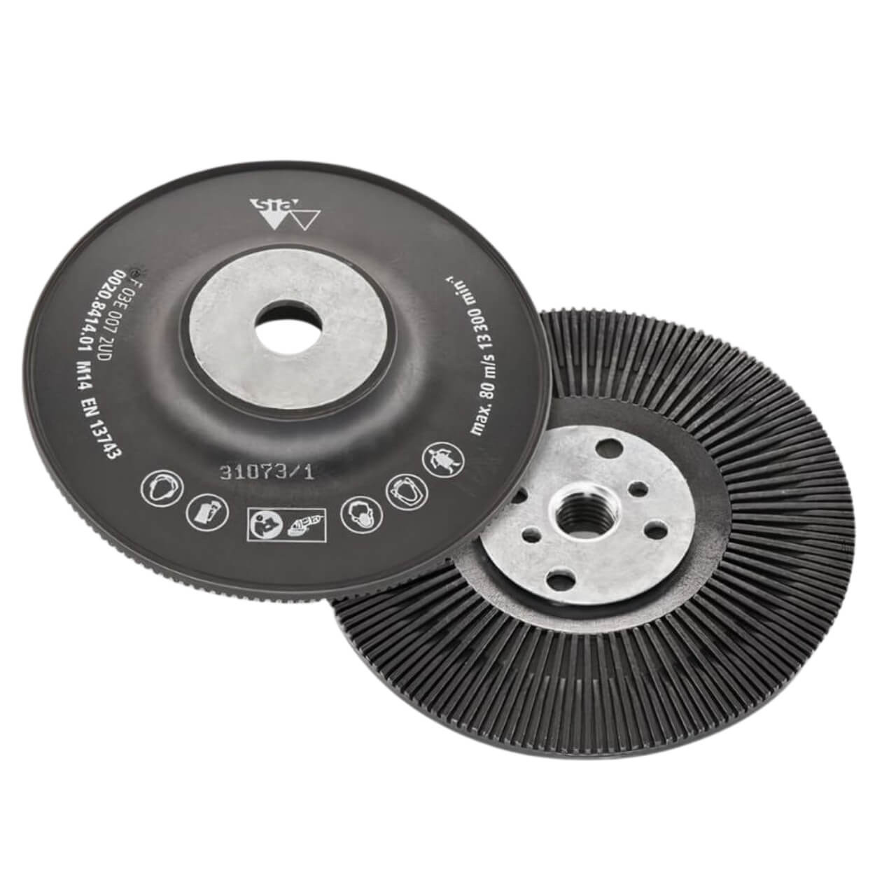 SIA Fibre Disc Backing Pad 125mm M14 Turbo II