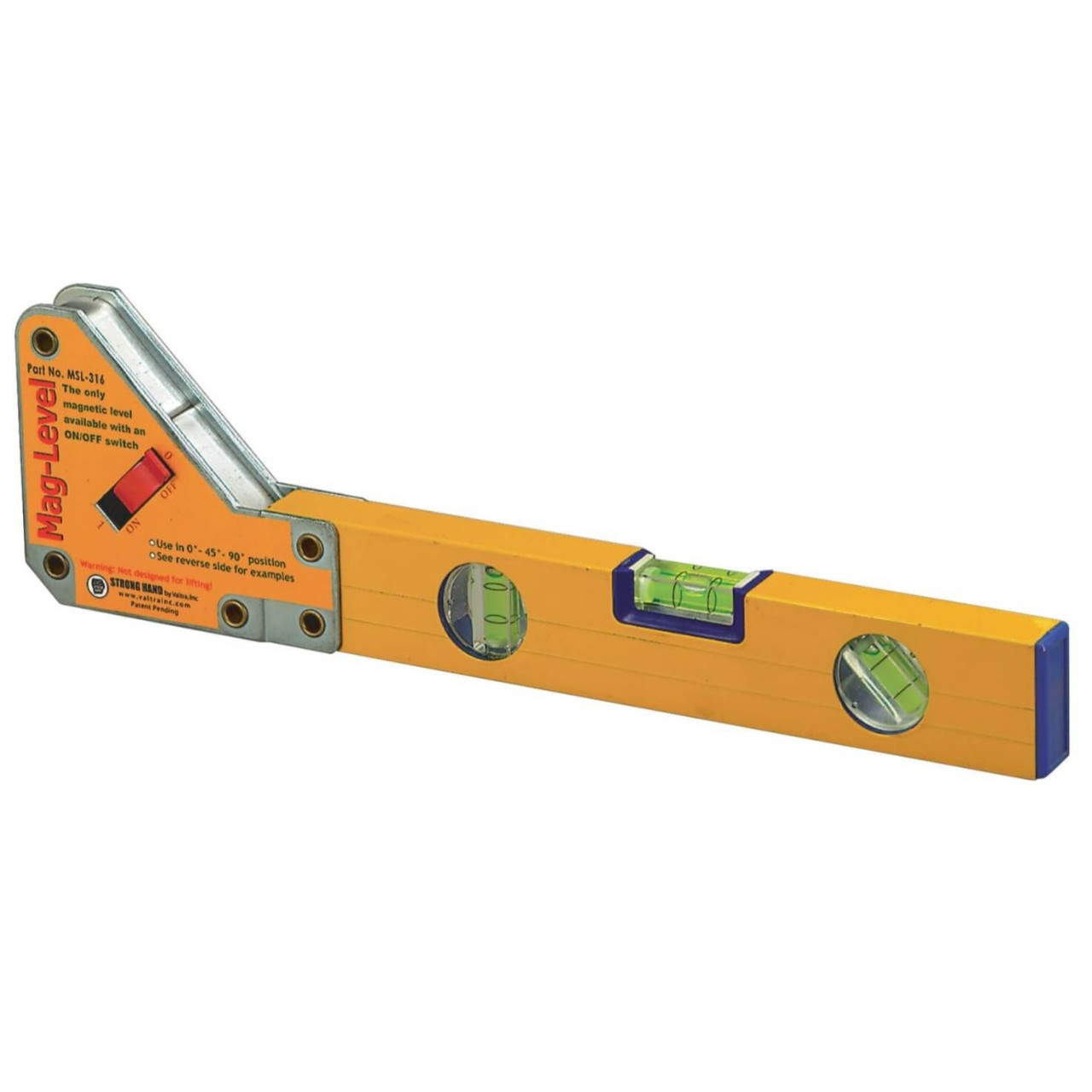 Stronghand Magnet Level 45-90-180 (30KG Pull Force)