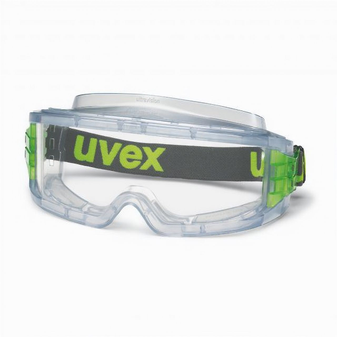 Uvex Ultravision Goggles. Transparent Body. Vented. Clear Antifog Lens