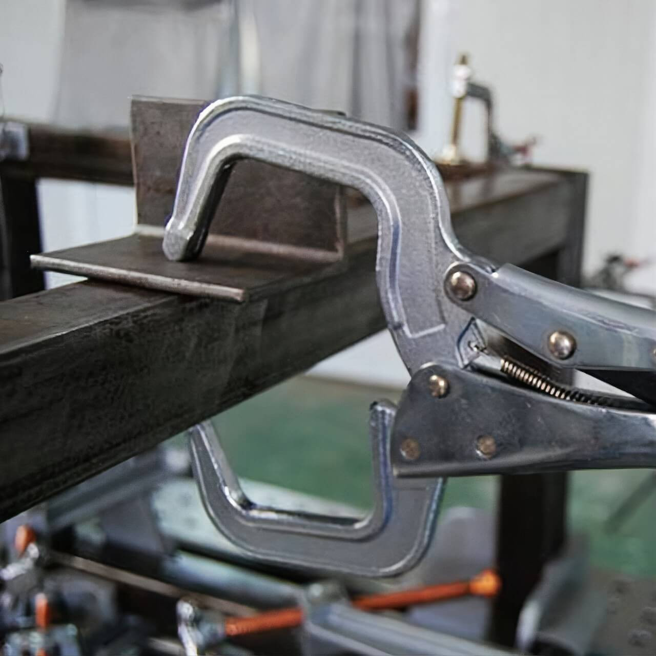 Stronghand Locking C-Clamp Pliers 165mm (46mm Throat) Stronghand Locking C-Clamp Pliers 165mm (46mm Throat)