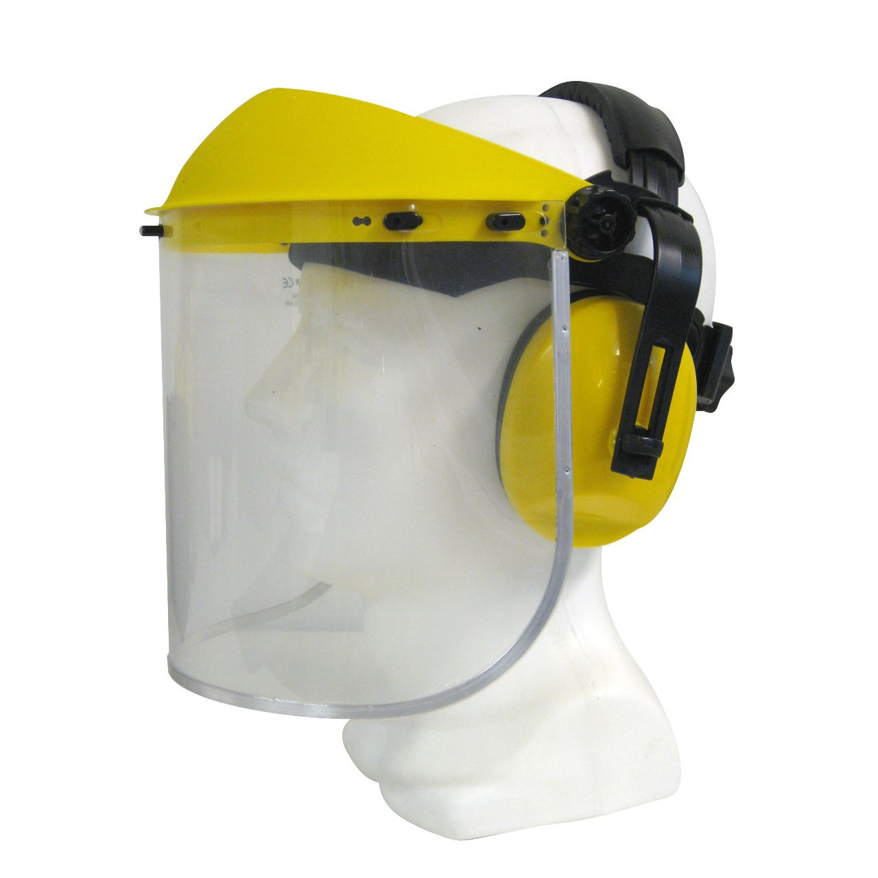 Maxisafe Medium Impact Visor with Earmuffs