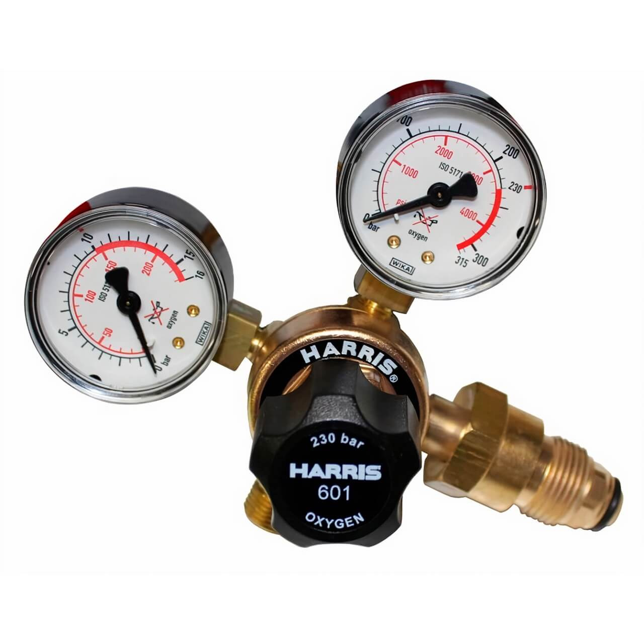 Harris 601 Oxygen Regulator. 0-1000kpa