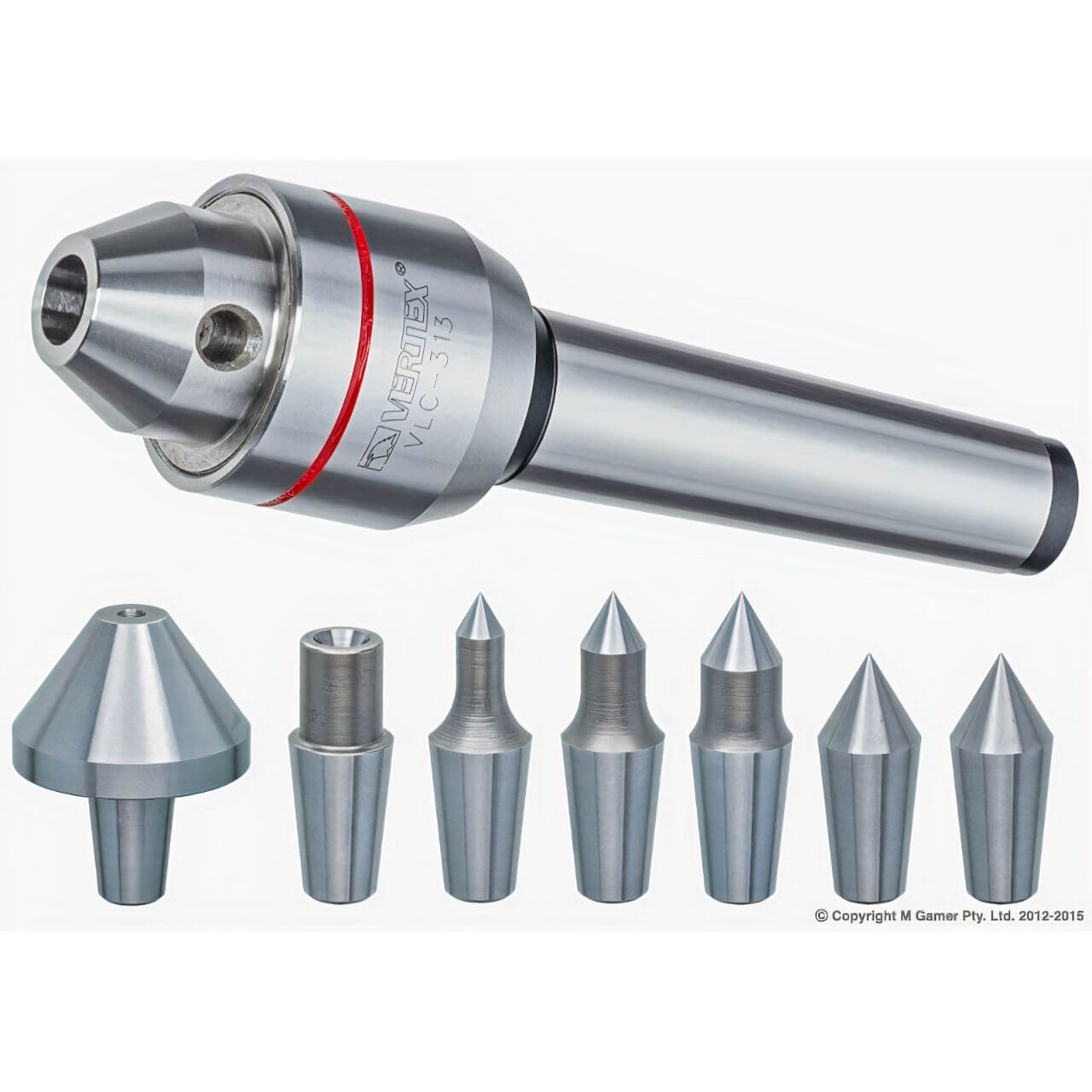 Vertex MT3 Live Centre Set with Interchangeable Tips