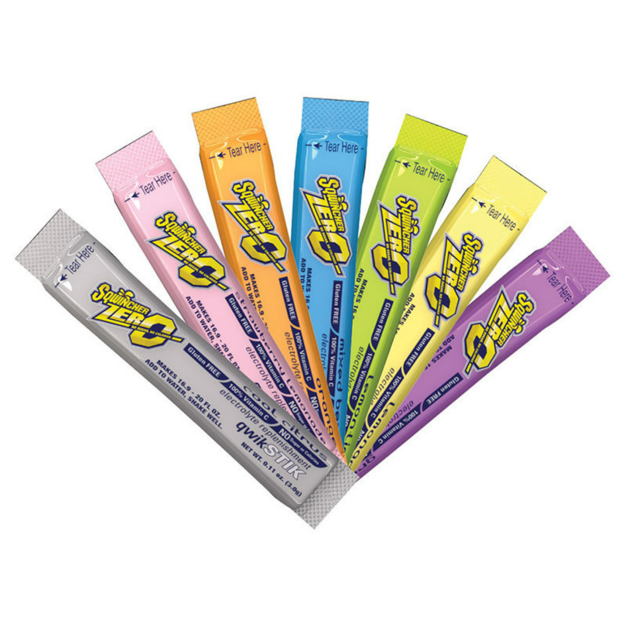 Sqwincher Qwik-Stiks Sugar Free Mixed 50pk