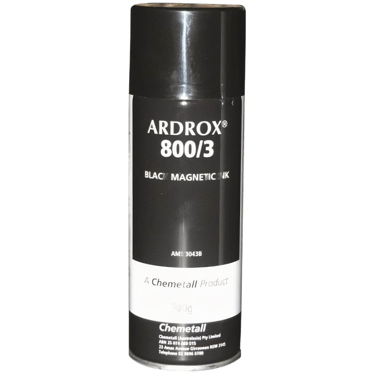 Ardrox 800/3 Black Magnetic Ink Aerosol 300g