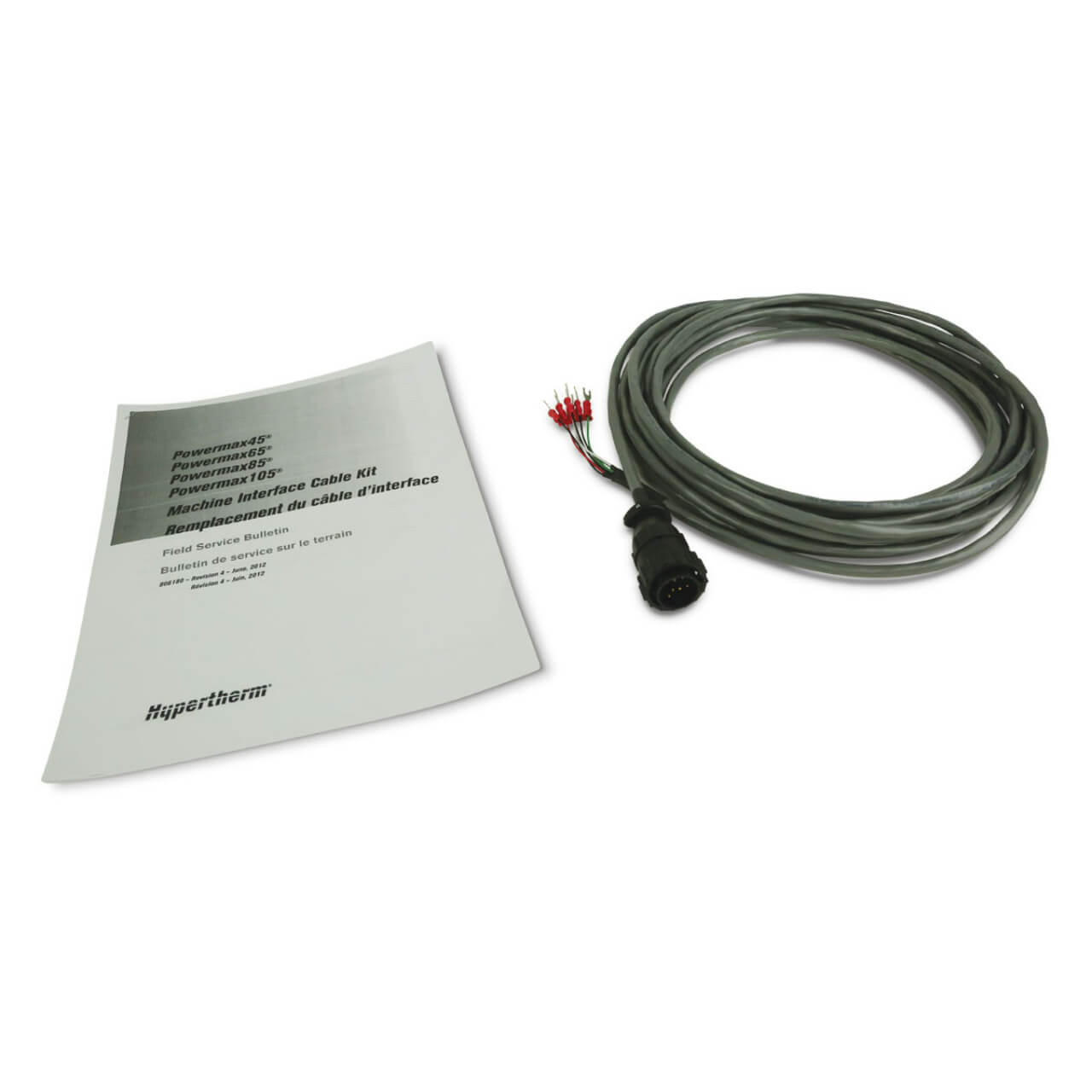 Hypertherm Machine Interface Cable w/Voltage Divider Signal. Spade Connectors. 7.6m Hypertherm Machine Interface Cable w/Voltage Divider Signal. Spade Connectors. 7.6m