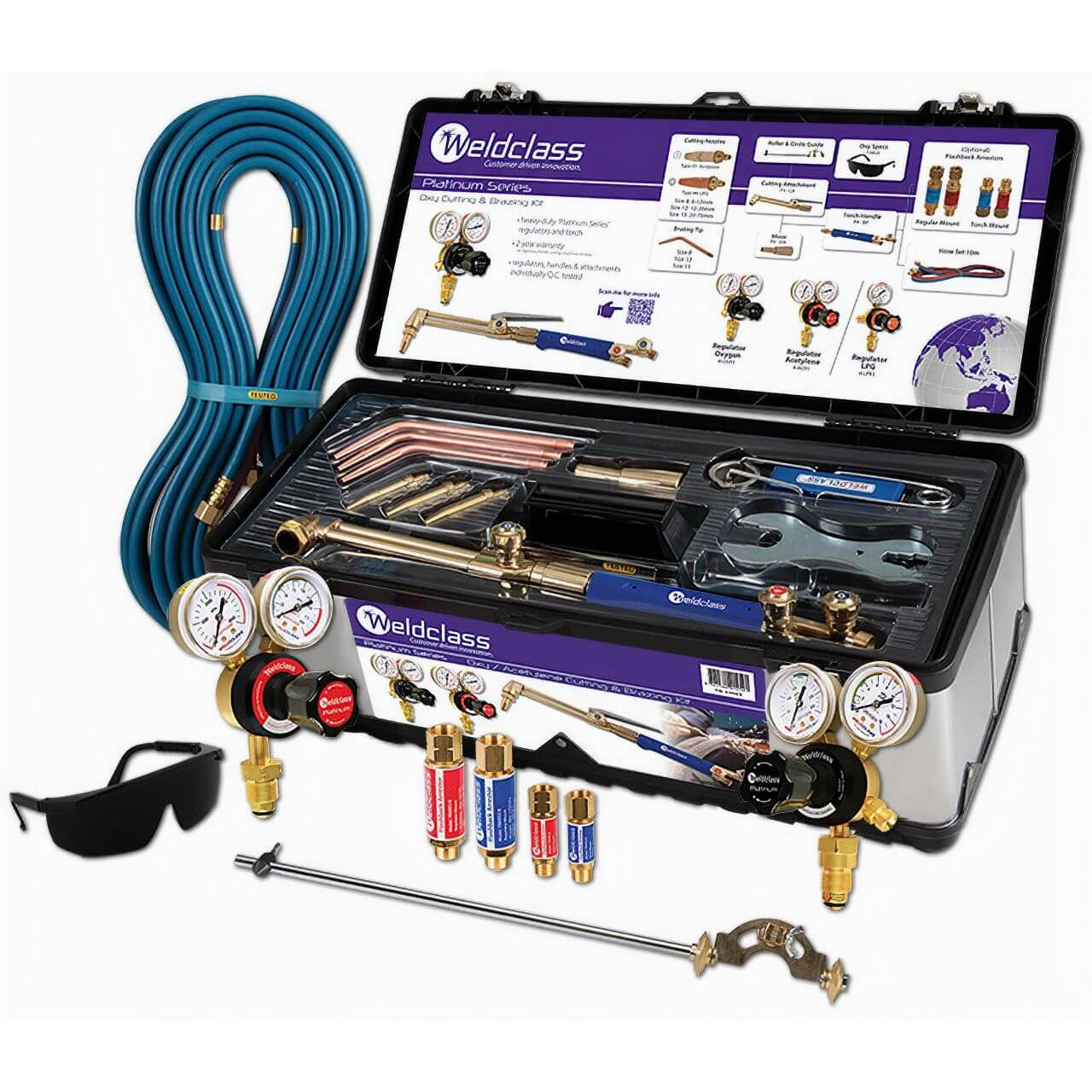 Weldclass Platinum Oxy/Acet Kit Inc FBAs
