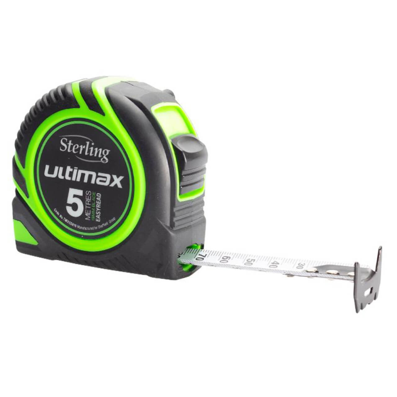Sterling 5m x 19mm Ultimax Easyread Double Sided Measuring Tape Metric