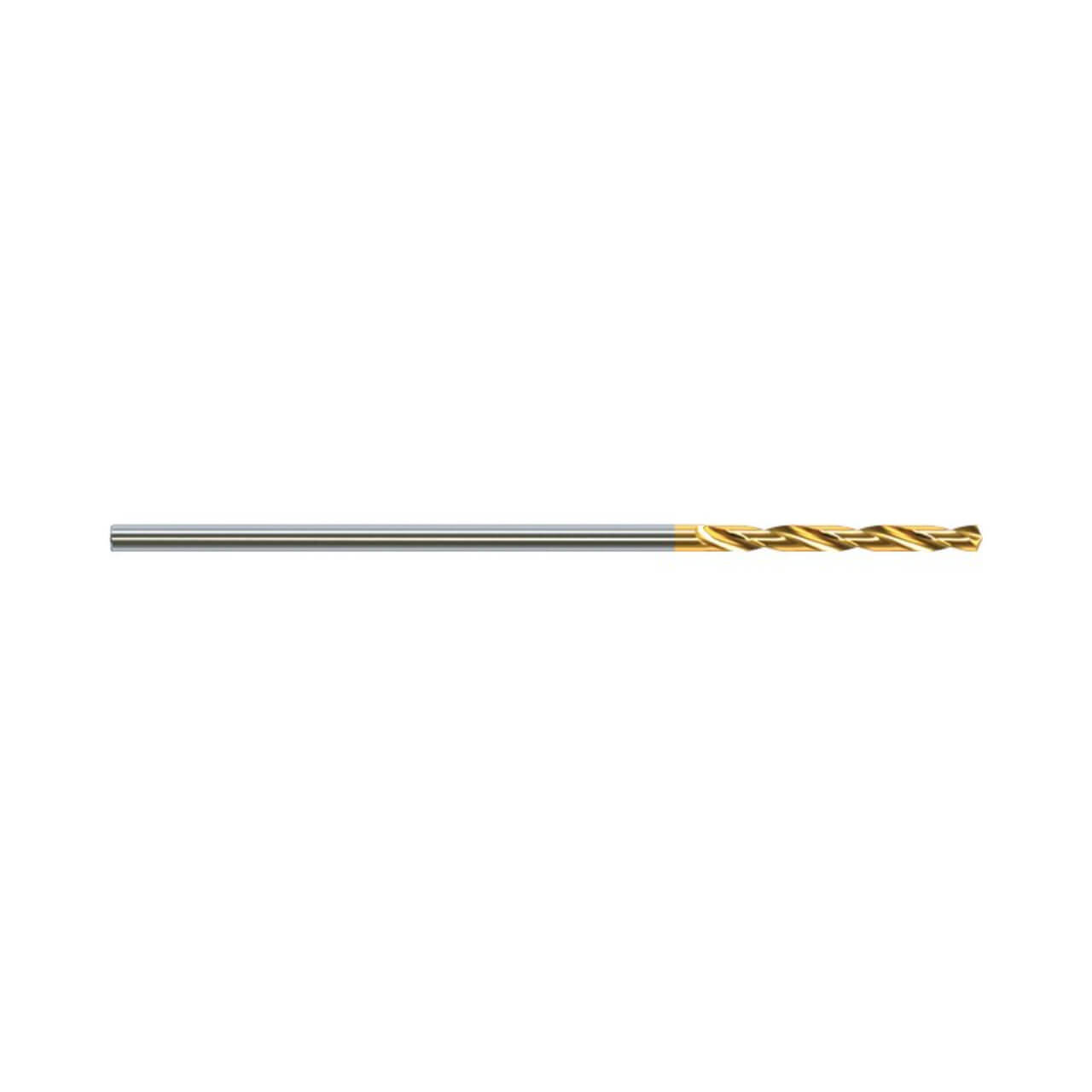 Alpha 1.0mm Jobber Drill Bit Carded Gold Series 2pk