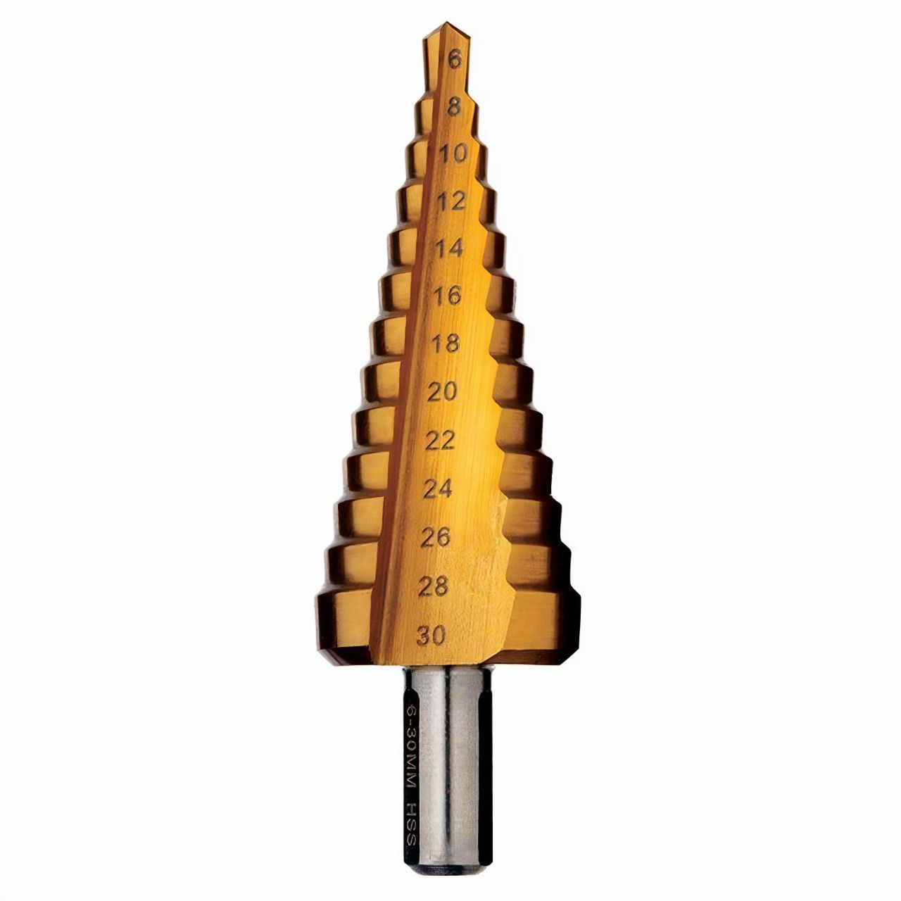 Alpha 6-36mm 2 Flute Straight Step Drill